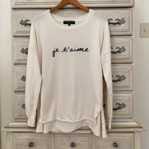 Je T’aime Sweater